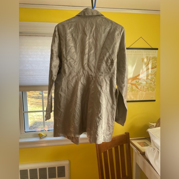 gray eileen fisher jacket - Picture 2 of 2